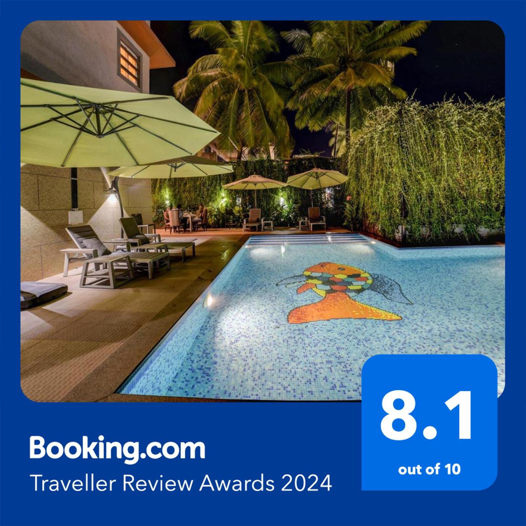 Fabhotel Prime Sarala Crown With Pool - Nr Calangute Beach Ngoại thất bức ảnh